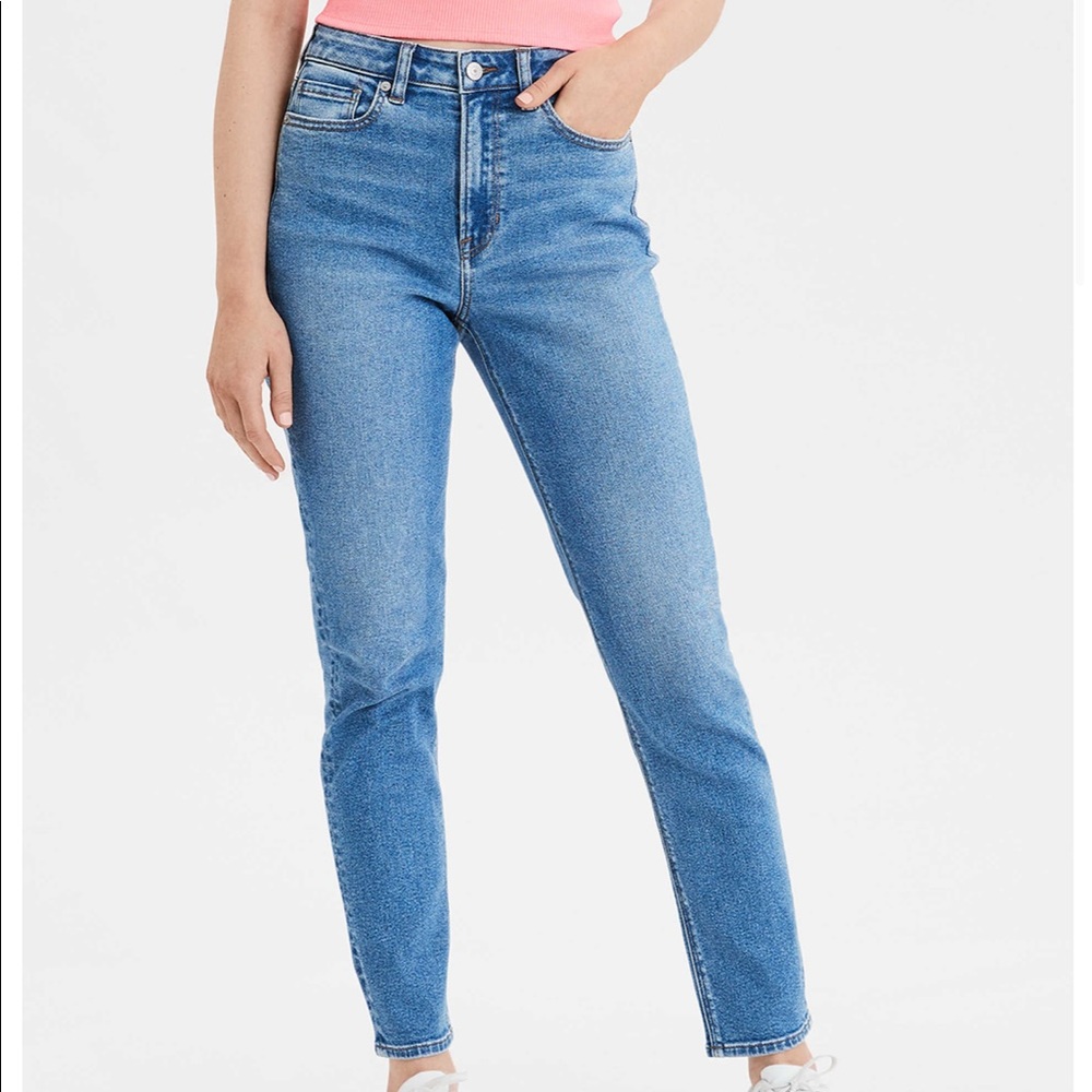 American Eagle mom jeans